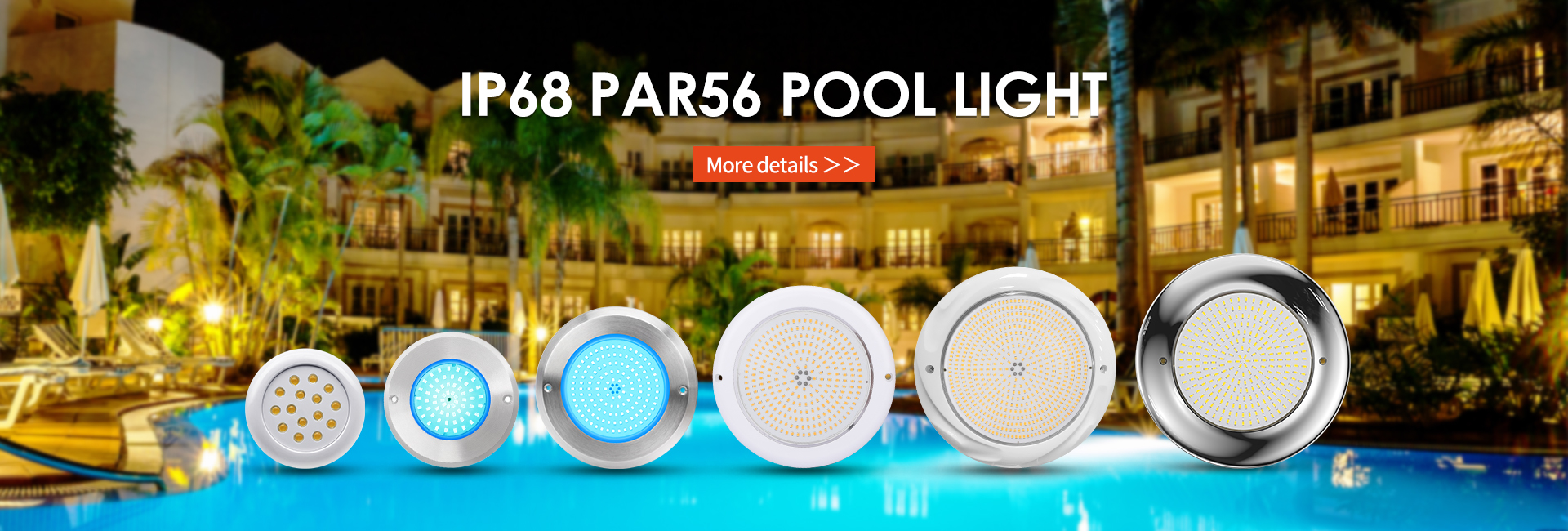 calidad Luz de punto LED bajo el agua fábrica