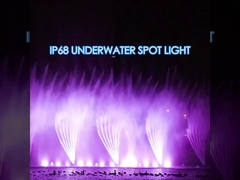 IP68 LED luz de punto submarino 20W 40W 60W 80W DMX512 luces de punto del estanque