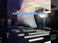 Iluminación de escalera lineal de IP67 a prueba de agua 1000 mm LED Iluminación de tierra recubierta