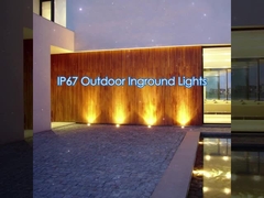 9W luz de camino LED subterránea IP67 luces de pozo de paisaje LED