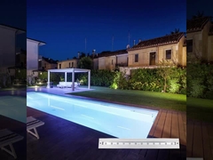 SS316L Luz lineal submarina 3000K 4000K 6000K IP68 lámpara de lavado de pared LED