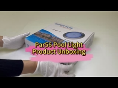 Par 56 lámpara submarina montada en la pared con clasificación IP68 Cuerpo PC para piscinas