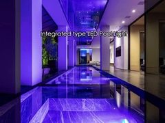 JPY120-AC 6watt RGBW Ultra delgado 316ss LED luz de piscina submarina