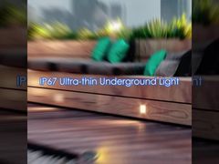 1EC84337 IP67 1W 2W Luz LED Subterránea CE Luz Empotrada para Parque Jardín