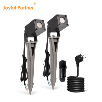 Lámpara de jardín LED de árbol cuadrado impermeable IP65 de aluminio exterior con certificación CE