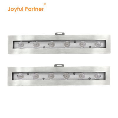 Foco LED Subacuático IP68 6W 12W RGB3 en 1, 290MM de Longitud con Soporte de Montaje