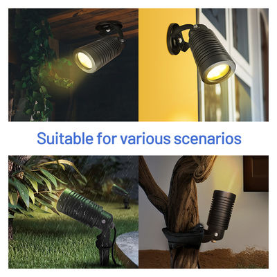 Luz de jardín moderno Spotlight LED Spot Spike Luz de árbol exterior Luz de paisaje LED a prueba de agua Spotlights LED Spot