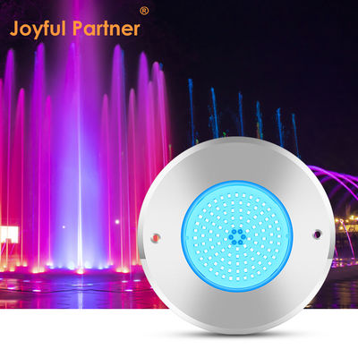 316L de acero inoxidable de fondo de la piscina de luz DIA 160mm * 32mm AC12v con mando a distancia