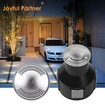 3W Iluminación en tierra Material de aluminio de la carrocería Acero inoxidable 316 tapa frontal AC100-240V 3000K Con cable de 0,5M