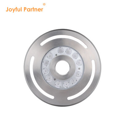 Luz LED para Fuente con Agujero Central 12W DIA285MM Control DMX RGB 3En1 para Paisajismo de Jardín