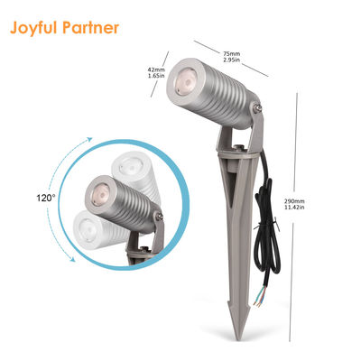 DC 24V 10W Led Spot Spike Yard Light RGBW 4 en 1 Iluminación portátil de exteriores impermeable