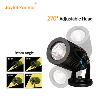 Lámpara de jardín LED blanca caliente ajustable IP65 a prueba de agua