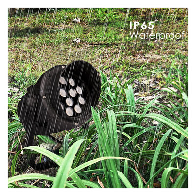 Alta luminosidad LED RGB exterior redondo Proyectores IP65 LED Árbol paisajístico