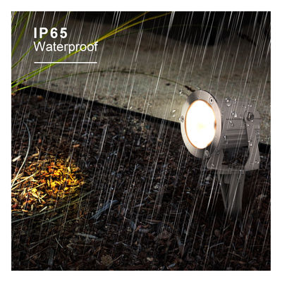 RGB Paisaje colorido Fuera de árbol luces de punto impermeable 9W jardín LED faro