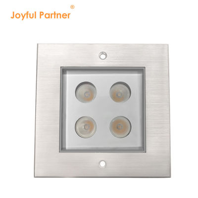 12V DC LED de piso de paso exterior luz subterránea IP67 enterrado 3W 4W 8W
