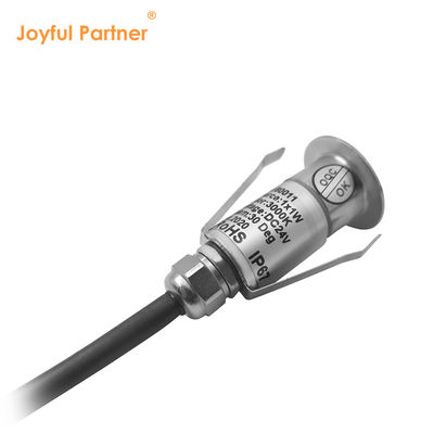 Luz de paso Mini LED con cubierta frontal de acero inoxidable, LED CREE XPE de 1W con caja trasera de aluminio