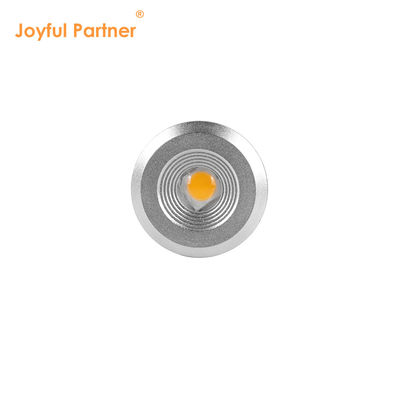 Luz de paso Mini LED con cubierta frontal de acero inoxidable, LED CREE XPE de 1W con caja trasera de aluminio