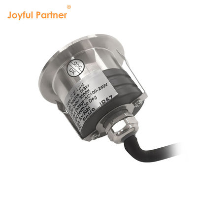 Exterior jardín Mini luz interior de alta tensión 100-240V con conductor externo 1W 3W cubierta de acero inoxidable