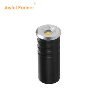 Luz de escalera LED Mini IP67 1W CREE XPE LED de un solo color 316# de acero inoxidable con caja trasera de aluminio