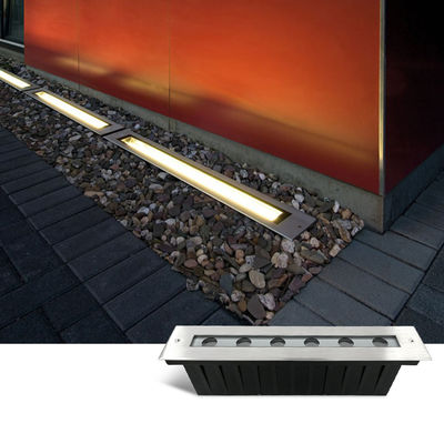 Luz LED subterránea con recubrimiento 2700k - 6500k IP67 Luz de lavado de pared lineal