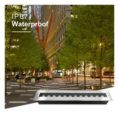 Luz de suelo enterrada de 500MM de longitud IP67 Cuerpo de lámpara de acero inoxidable 316 para proyecto de jardín