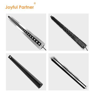 Luz LED lineal en tierra 1 metro de longitud 24W 48W IP67 Control DMX calificado para jardín al aire libre