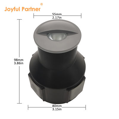 IP67 Semi-sombración lateral que emite luz en el suelo