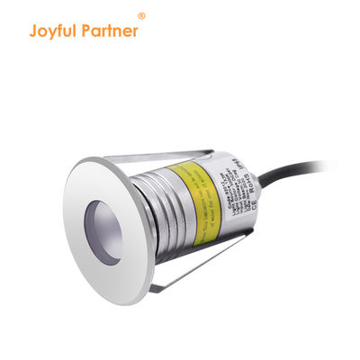 Mini recubrido 1W 2W LED luz de piscina subterránea IP68 3000k 12V / 24V DC