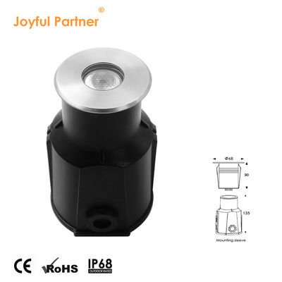 Acero inoxidable RGB de colores luces de la piscina bajo el agua Mini lámpara LED en receso