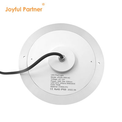 DC12V LED PAR56 Luz de piscina 18W 25W 35W LED RGB Luz de piscina IP68