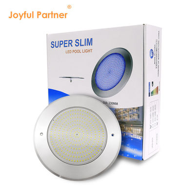Luz de piscina RGB IP68 DC12V 18W 25W 35W LED DIA230MM SMD2835 324pcs