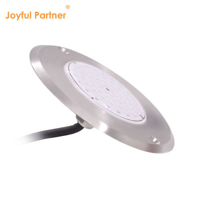 A prueba de ácido DC7.5mm Delgado DC 12V Ángulo de haz 120 Deg 3000K 316 Acero inoxidable PAR56 Luz de piscina cambiante de color