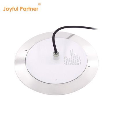 A prueba de ácido DC7.5mm Delgado DC 12V Ángulo de haz 120 Deg 3000K 316 Acero inoxidable PAR56 Luz de piscina cambiante de color