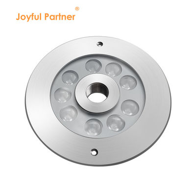 27W 3 en 1 RGB LED fuente de luz de acero inoxidable para la plaza comercial