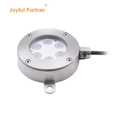 Luz de fuente LED submarina 6W RGB IP68 Luz de fuente impermeable 2700k - 6000k