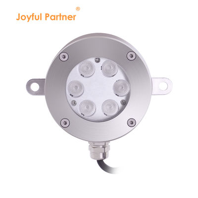 Luz de fuente LED submarina 6W RGB IP68 Luz de fuente impermeable 2700k - 6000k