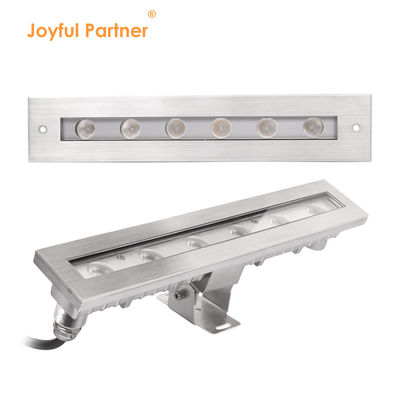 Foco LED Subacuático IP68 6W 12W RGB3 en 1, 290MM de Longitud con Soporte de Montaje