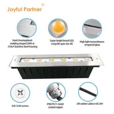 Luces para piscinas de bajo voltaje IP68 6W