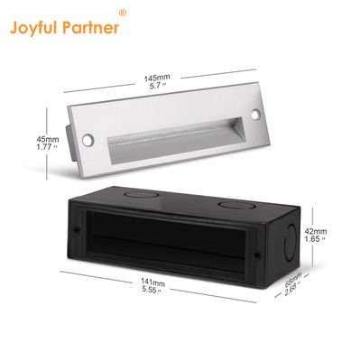 IP65 3W 5W LED de luz de pared encasillada Iluminación lineal de escalera para esquina
