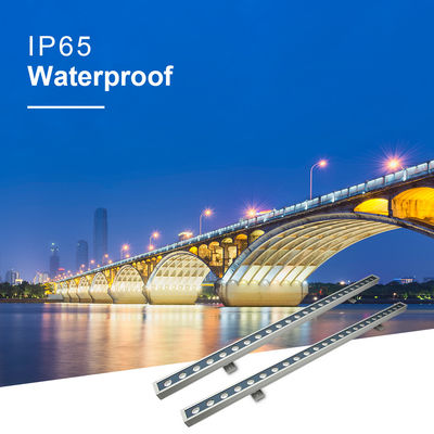 Luz de lavadora de pared LED lineal 9W IP65 LED RGB luces de punto para la decoración de edificios