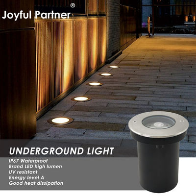 3W 6W 9W jardín LED luz subterránea RGB cambio de color luces en receso