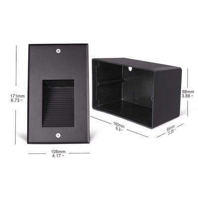 SMD 6W LED Receso de la luz de la pared IP65 Lámpara de suelo enterrado Luces de paso LED exteriores