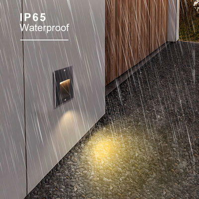 SMD 6W LED Receso de la luz de la pared IP65 Lámpara de suelo enterrado Luces de paso LED exteriores