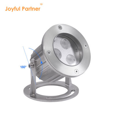 Luces sumergibles para estanques subacuáticos Acero inoxidable 316L 3*2W Índice IK 08 Cable de 2 metros