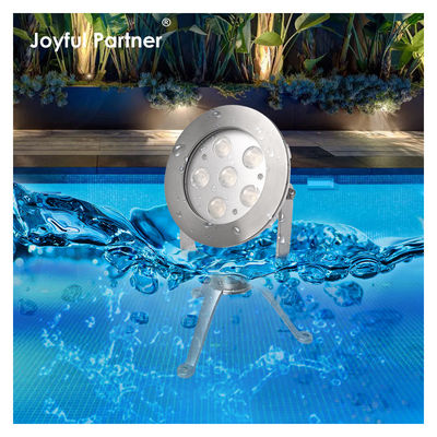Luz LED de punto submarino de acero inoxidable 316 RGB CE RoHS certificado con trípode