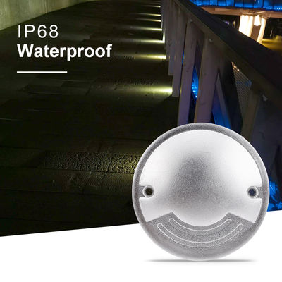 IP67 Ultra delgado enterrado en el suelo 12V 24V luz de cubierta a prueba de agua luz de tierra recubierta