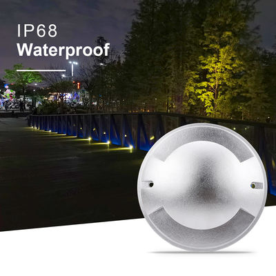 Luces LED de paseo al aire libre IP67 Diámetro 70mm 3W Lámpara montada en superficie Luces LED recubiertas con dos años de garantía