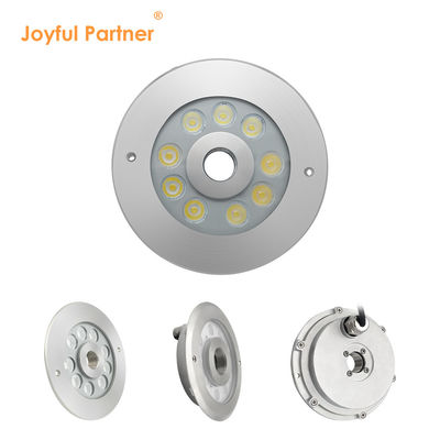 Luz de la fuente de la piscina de tierra seca ejectiva central 12V / 24V Ip68 Luz submarina