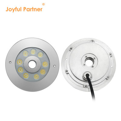 Luz de la fuente de la piscina de tierra seca ejectiva central 12V / 24V Ip68 Luz submarina