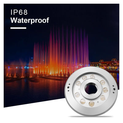 Luz de fuente LED sumergible de acero inoxidable IP68 DC24V Certificado CE